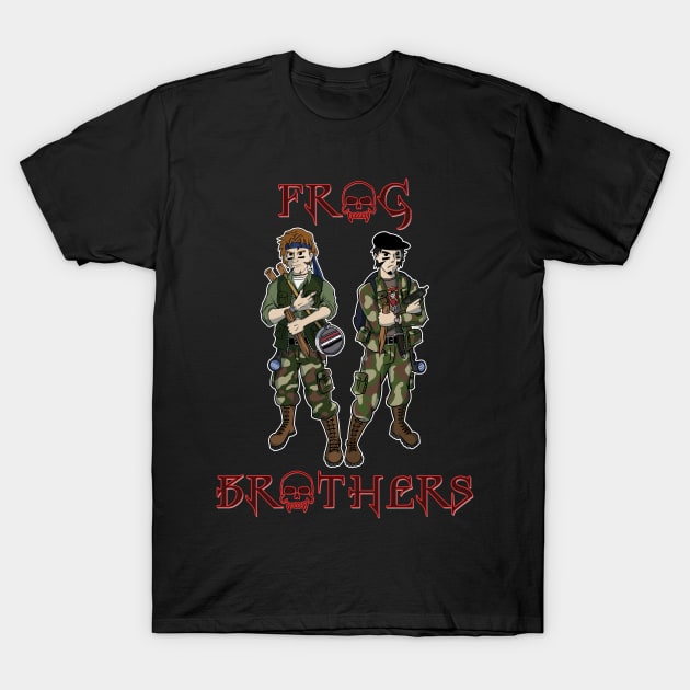 FROG BROTHERS T-Shirt by Anim8er